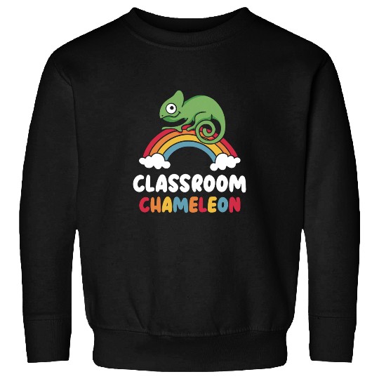 Classroom Chameleon Back To School Class Substitute Teacher 2 Sweatshirts