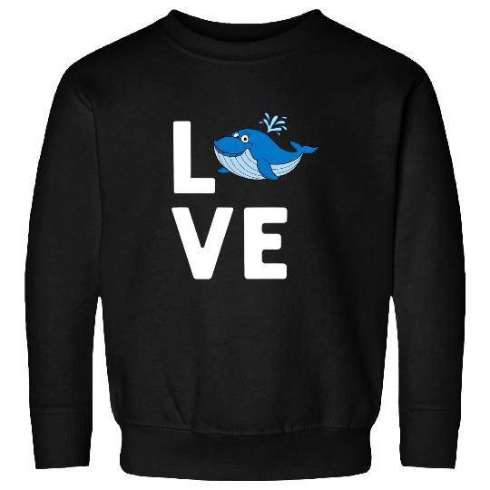 Whales Funny Whale Art For Men Women Orca Narwhal Blue Whales 6 Sweatshirts
