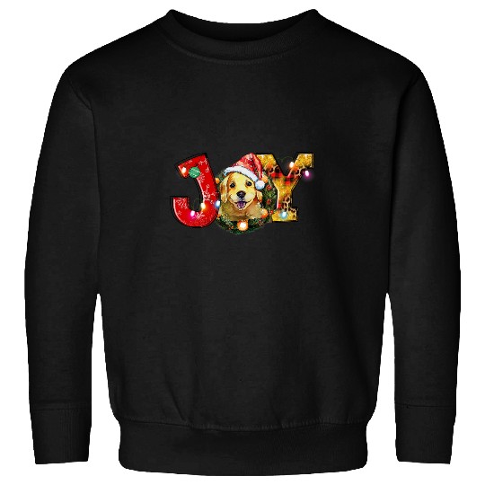 Labrador Lab Dog Joy Christmas Labrador Dog Santa Xmas Sweatshirts