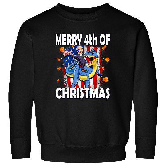 Merry 4th of Christmas Funny Joe Biden Christmas 106 Sweatshirts