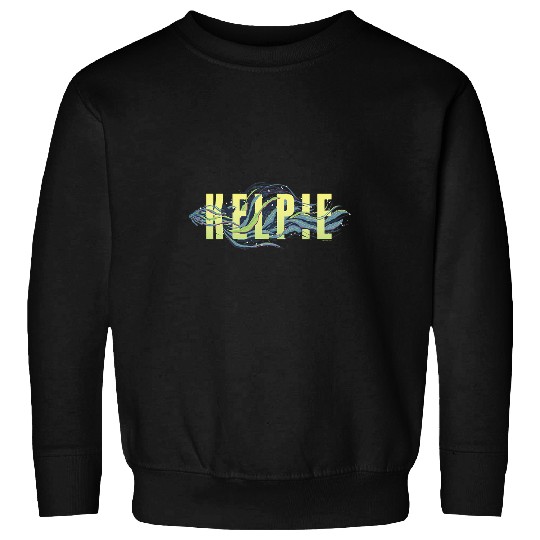 Swimming Pool Fantastic Beasts Kelpie Swimming Logo Sweatshirts