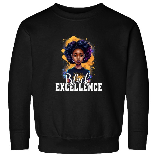 Black Excellence African Pride Black History Month 3 Sweatshirts
