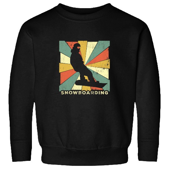 Skiing Ski vintages Snowboarding Sport Retro Gift Sweatshirts