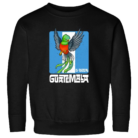 Tipico Guatemala Quetzal Chapin Maya Antigua Guatemalan Sweatshirts
