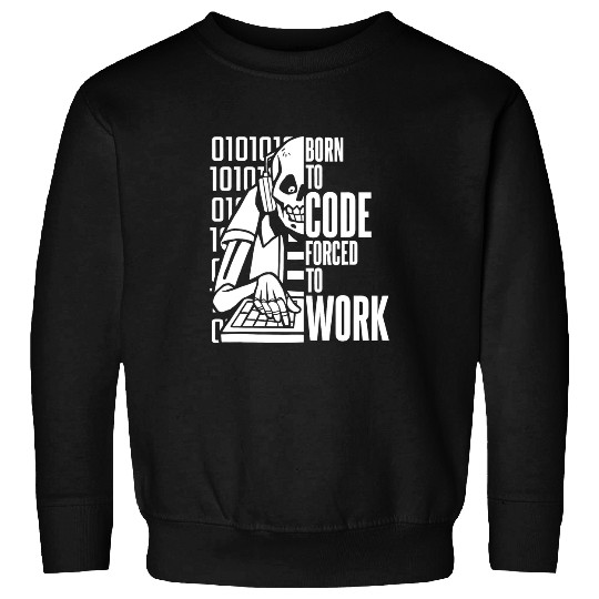 Programmer Skeletons Coder Software Programming Coding Sweatshirts