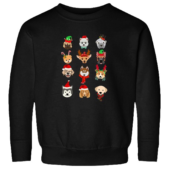 Pug Lover Dogs Pack Husky Pomeranian Corgi Pug Dad Mom Boy Girl Pugs Dog Sweatshirts