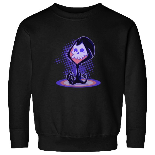 Skeletons Skulls Pastel Kawaii Grim Reaper Skeletons Bone Halloween Goth 639 Skull Sweatshirts