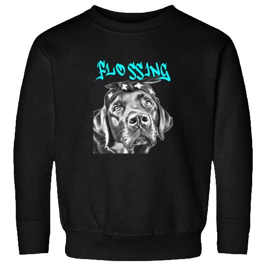 Labrador Lab Dog East coast rappers HIP HOP fashion Labrador Retriever Sweatshirts