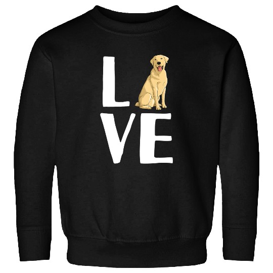 Labrador Lab Dog Cool Labrador For Men Women Yellow Lab Dog Lab Retriever Sweatshirts