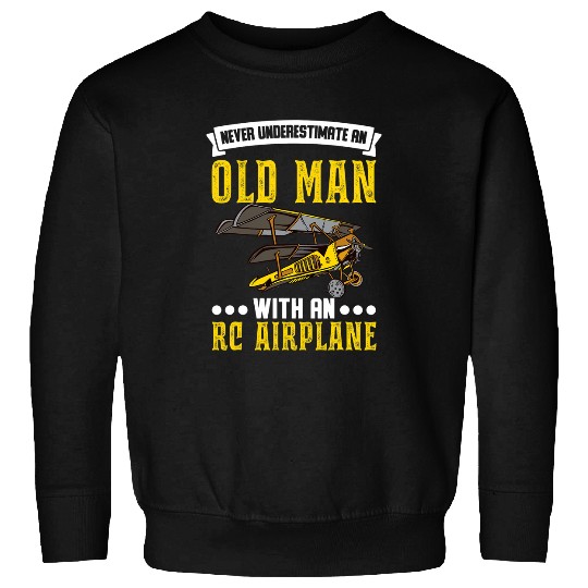 RC Aircraft Pilot Humor Dad Model Plane Sweatshirts
