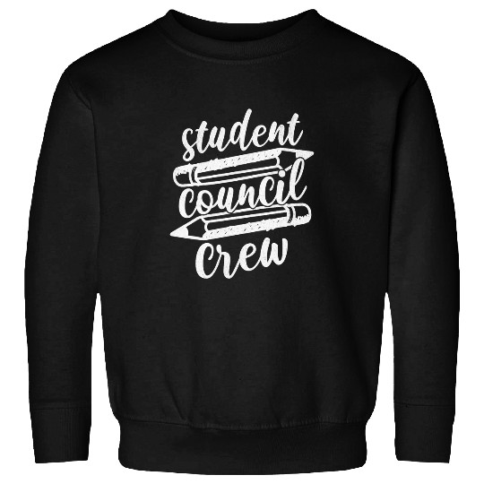 Kids Student Council Crew Elementary Middle High School Sweatshirts