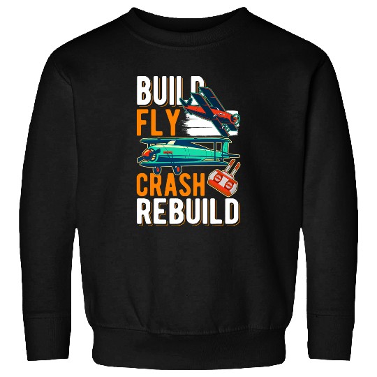 RC Aircraft Pilot Hobby Funny Model Plane Sweatshirts