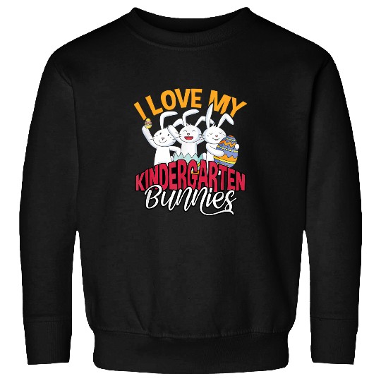 teacher s women long i love my kindergarten Sweatshirts