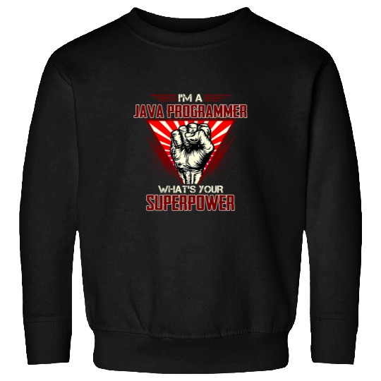Im A Java Programmer Whats Your Superpower 1 Sweatshirts