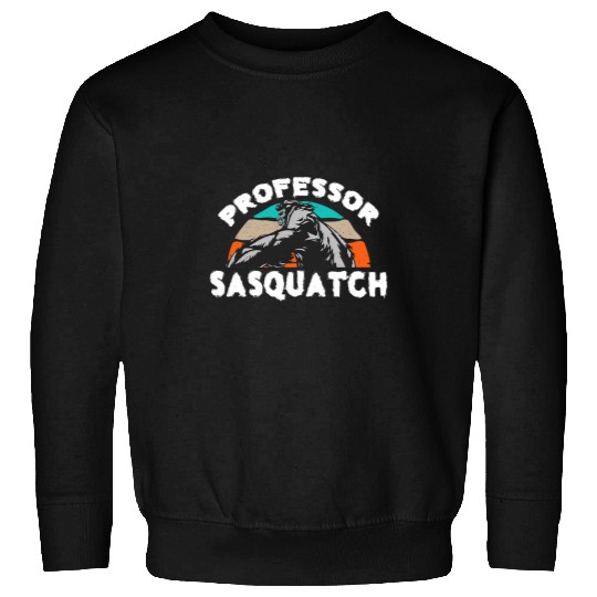 Professor Cool Sasquatch Bigfoot Sweatshirts