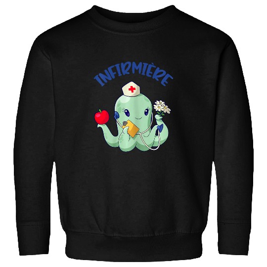 womens nurses octopus hopital humour aniaml Sweatshirts