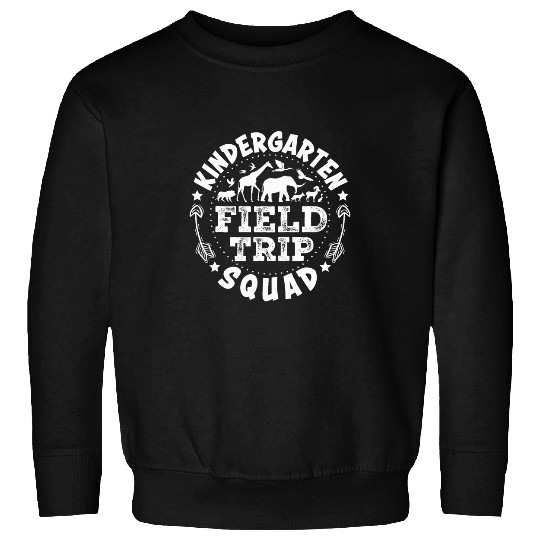 kindergarten zoo field trip squad teacher student kids Sweatshirts