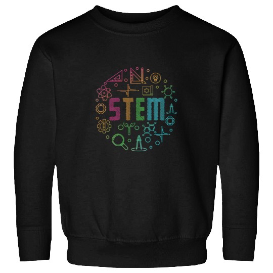 STEM Science Technology Engineering Math Teacher Gifts Sweatshirts