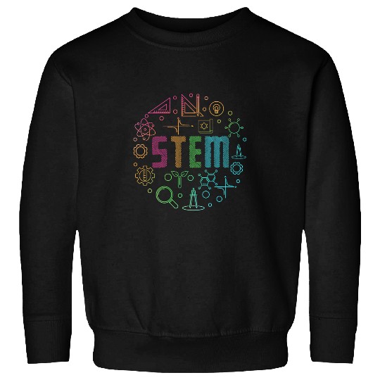 STEM Science Technology Engineering Math Teacher Gifts Sweatshirts
