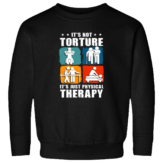 Funny Physical Therapist Physical Therapy Physiotherapy Sweatshirts