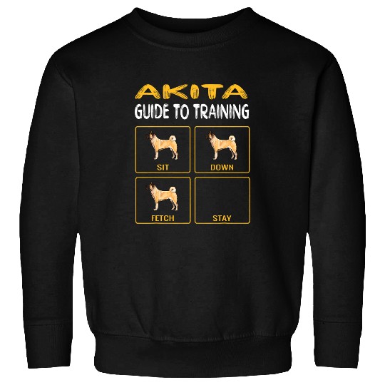 Akita Guide To Training Dog Obedience Sweatshirts