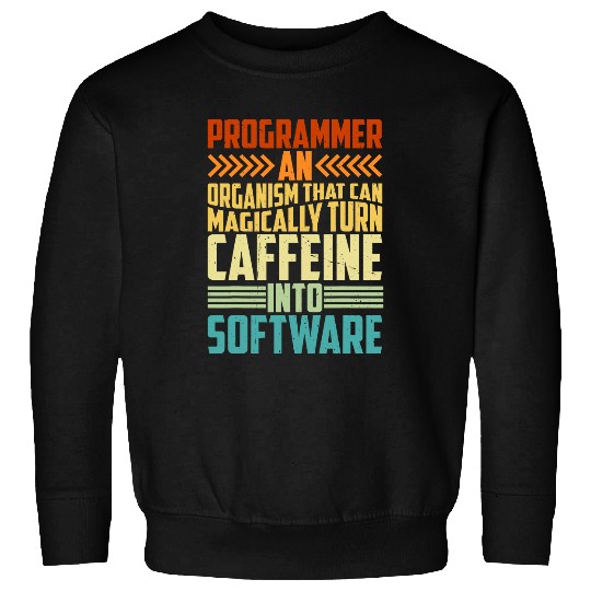 Organism That Can Magically Turn caffeines Into Software Sweatshirts