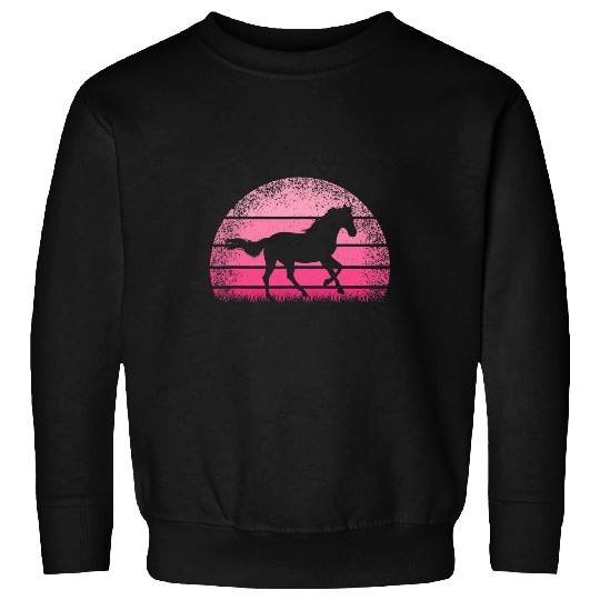 Horse Lover Horseback Riding Cowgirls Pink Western Sweatshirts