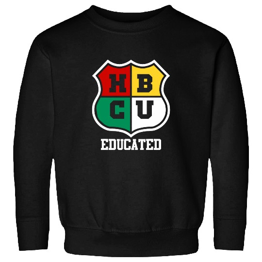 HBCU Educated Historical Black College Alumni Sweatshirts