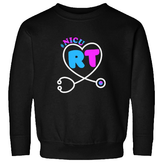 Cute NICU Respiratory Therapist Stethoscope Scrub Top Sweatshirts