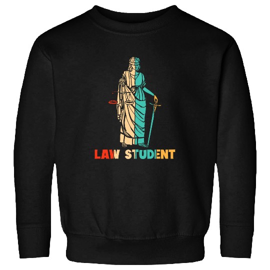 Retro Legal Studies Law School University Law Student Sweatshirts