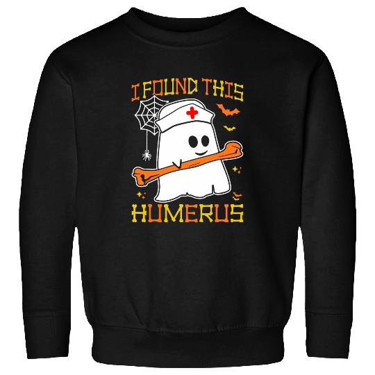 I Found This Humerus Funny Spooky Season Halloween 3 Sweatshirts