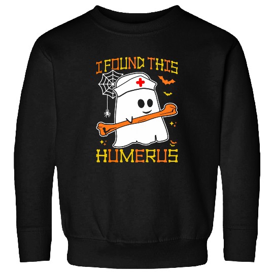 I Found This Humerus Funny Spooky Season Halloween 3 Sweatshirts