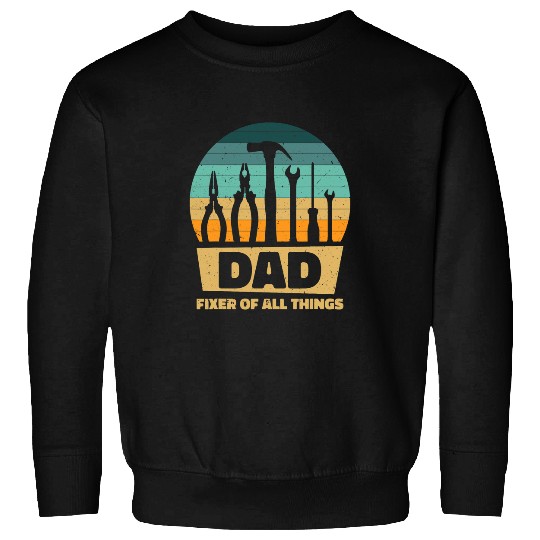 Dad Carpenter Woodworker Woodworking Handyman Sweatshirts