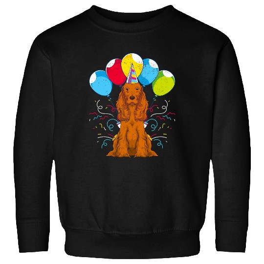 Dog Cocker Spaniel Lover Pet Animal Kids Birthday Dog Owner Cocker Spaniel Sweatshirts
