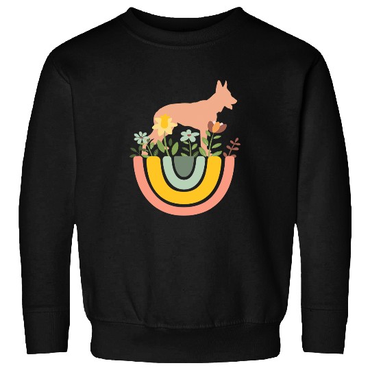 Dog Cocker Spaniel Mom Dad Pet Cute Rainbow Boho Pink 37 Sweatshirts