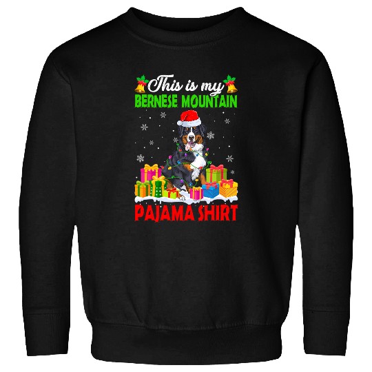 This Is My Christmas Pajama Bernese Mountain Dog 38 Sweatshirts