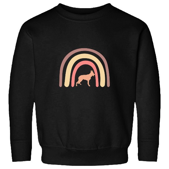 Dog Cocker Spaniel Mom Dad Pet Cute Rainbow Boho Pink7 Sweatshirts