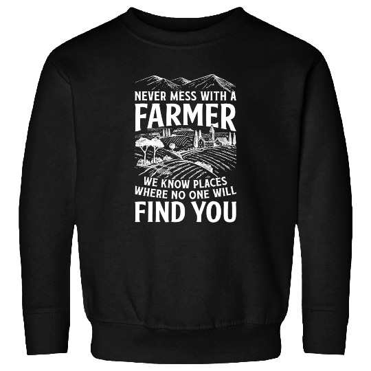 Tractor driving Farm Farmer Farming Funny Agriculture Tractor Gift Sweatshirts