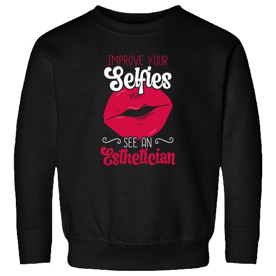 Aesthetician Girl Esthetician Cosmetologist Beauty Stylist 7 Sweatshirts