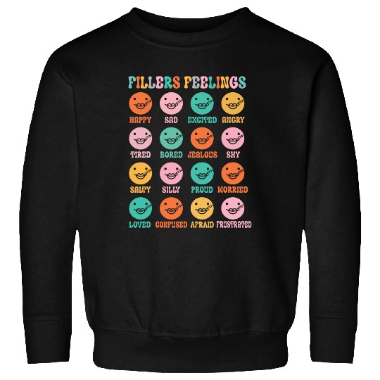 Aesthetic nurses Lip Magician Fillers Feelings Esthetician Sweatshirts