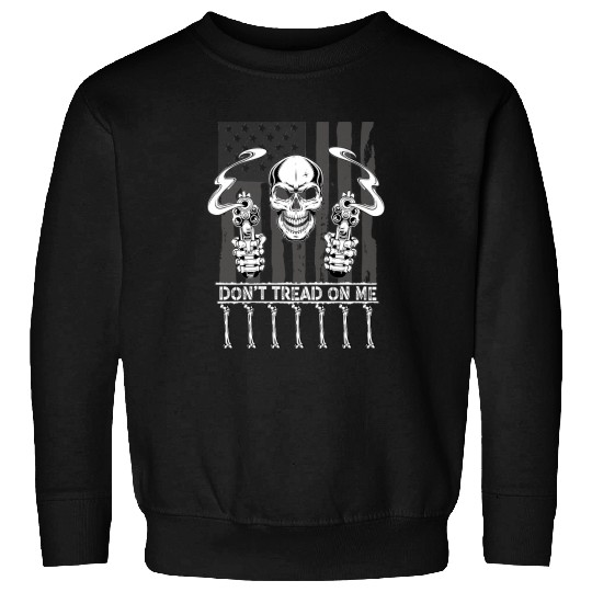 Skeletons Skulls Lover Skeletons Dont tread on me bones unDeads Skull Sweatshirts