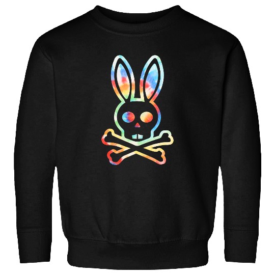 Skeletons Skulls Easter Bunny Ears Skull Rabbit Funny for Men Women Adults Skull Sweatshirts