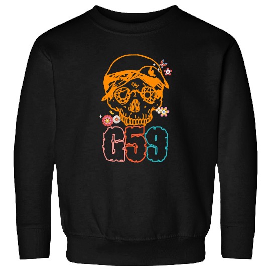 Skeletons Skulls Groovy Retro Halloween G59 For Men And Women Skull Tees Skull Sweatshirts