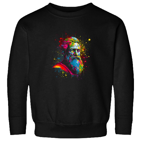 Leonardo da Vinci Engineer Scientist Theorist Sculptor Sweatshirts