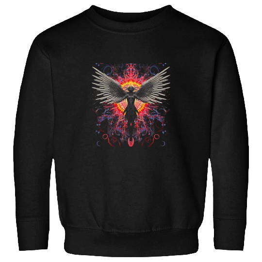 Anime Fallen Angel Goth Gothic Grunge Fantasy Angelcore 37 Sweatshirts