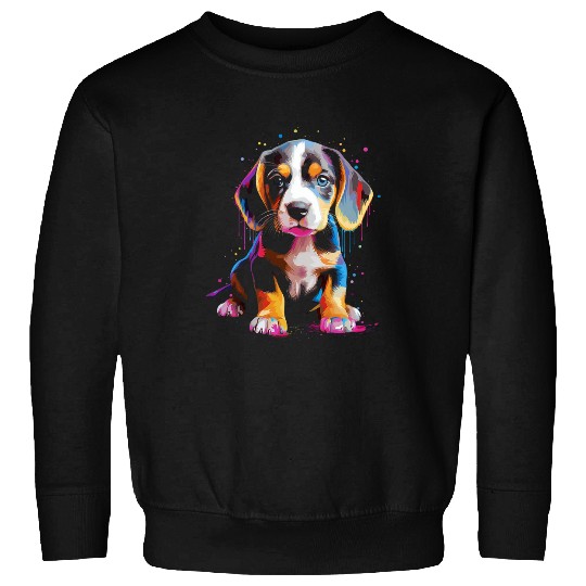Beagle dog puppy puppy 1 Sweatshirts