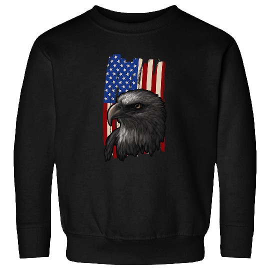 American Bald Eagle Independance American Flag Eagle 21 Sweatshirts