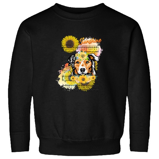 Australian Shepherd You Are My Sunshine Sweatshirts