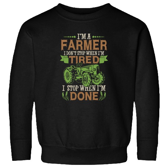 Tractor driving Lover Farmer Farmers Farm Agriculture Funny 299 Sweatshirts