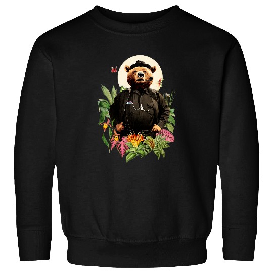 FANCY ART BEAR DETECTIVE Sweatshirts